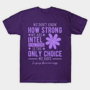 In May We Wear Purple Retro Lupus Awareness Month T-Shirt